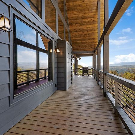 בלו רידג' Mountain Air - Luxury Mountain View Cabin מראה חיצוני תמונה