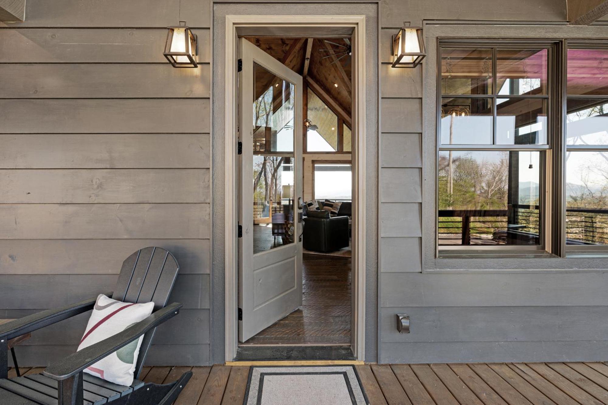 בלו רידג' Mountain Air - Luxury Mountain View Cabin מראה חיצוני תמונה