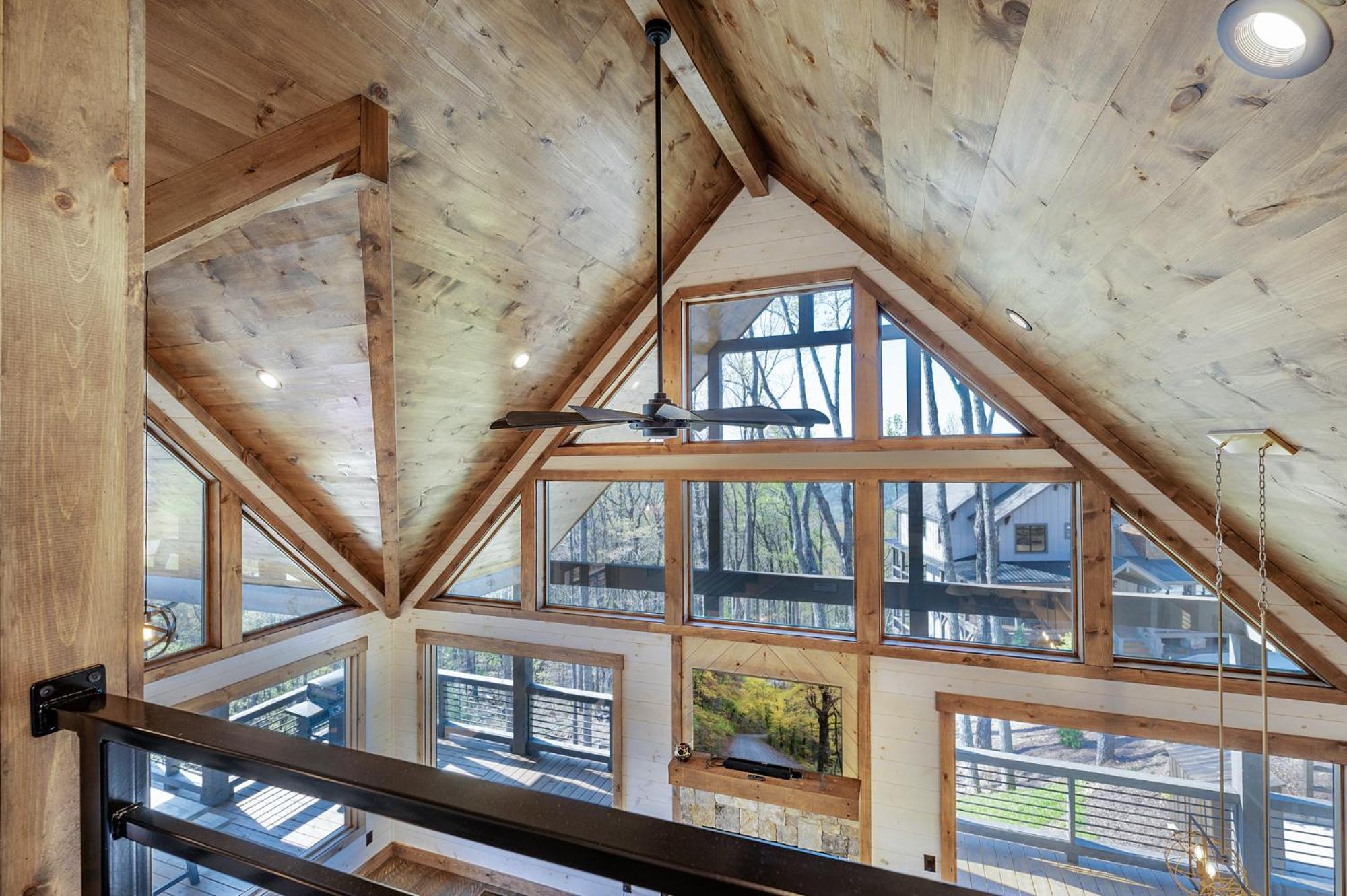 בלו רידג' Mountain Air - Luxury Mountain View Cabin מראה חיצוני תמונה