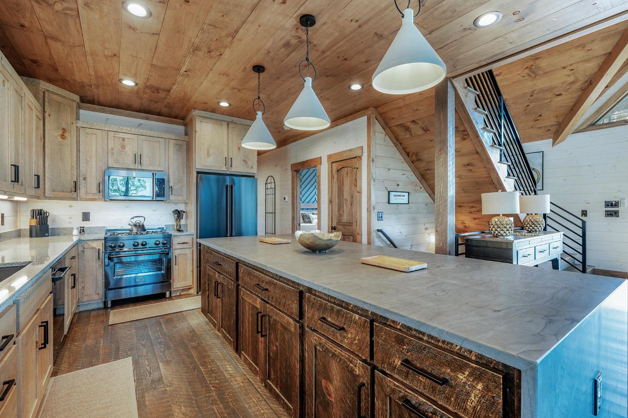 בלו רידג' Mountain Air - Luxury Mountain View Cabin מראה חיצוני תמונה