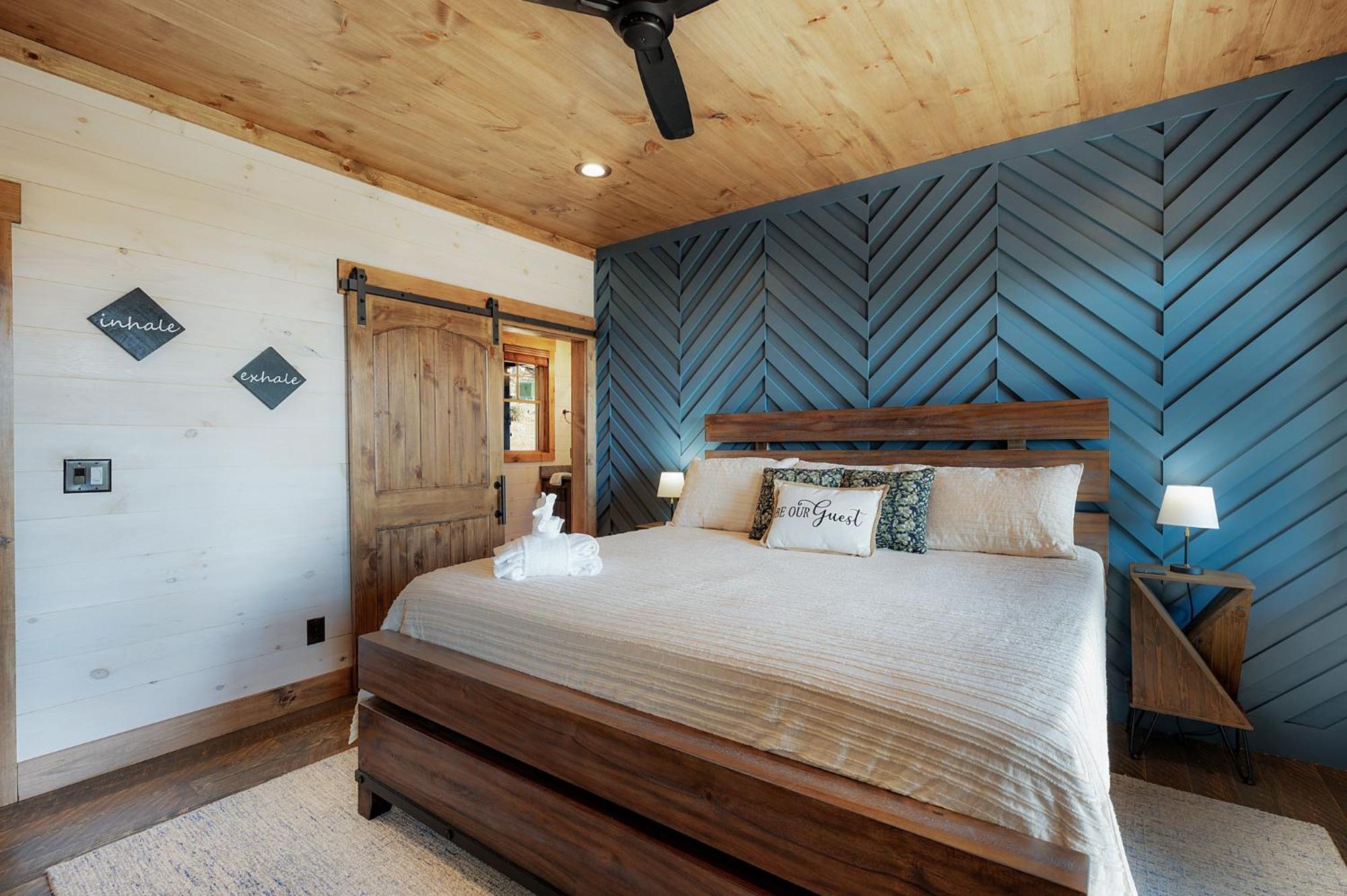בלו רידג' Mountain Air - Luxury Mountain View Cabin מראה חיצוני תמונה